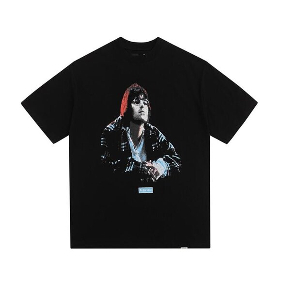 Represent Co Branded Liamgallagher Rock Portrait Short Sleeve